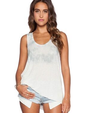 We The Free Cruz Washed Cape Tank Tie-Dye